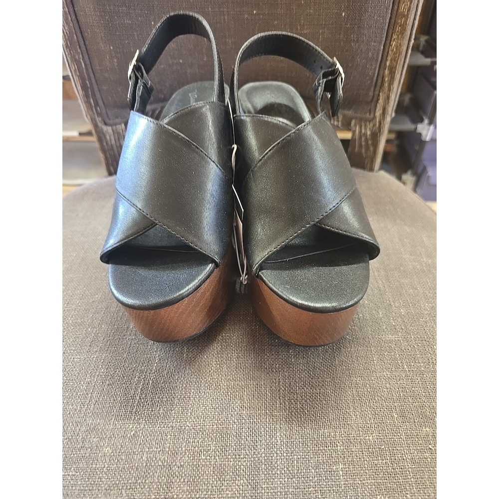 Women's Naomi Wood Wedge Heels with Memory Foam Insole - Universal Thread Size 6